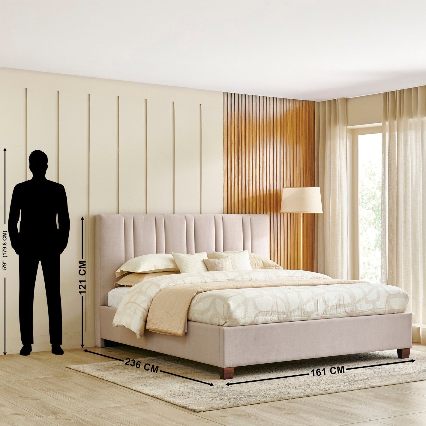 VERONA SOFT LUXE UPHOLSTERED BED