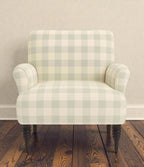 HUDSON CHECK ACCENT ARMCHAIR