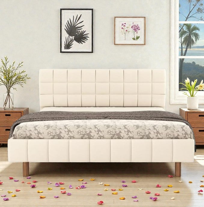 OSLO GRID TUFTED UPHOLSTERED