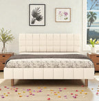 OSLO GRID TUFTED UPHOLSTERED