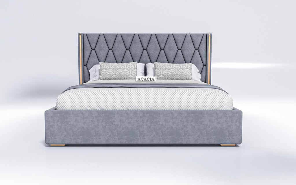 ACACIA PRISM UPHOLSTERED BED