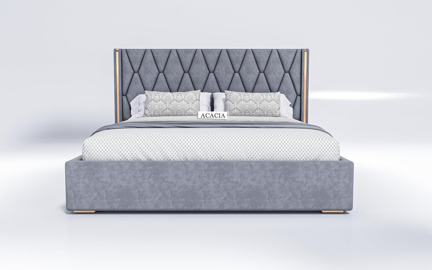ACACIA PRISM UPHOLSTERED BED