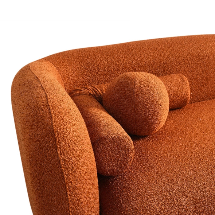 ARDEN CURVE LUXE UPHOLSTERED 3- SEATER SOFA