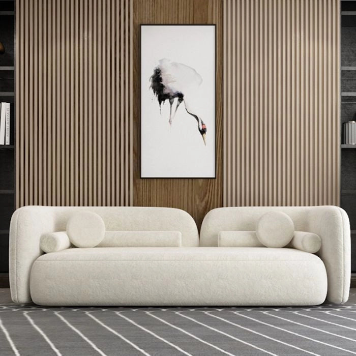 ARDEN CURVE LUXE UPHOLSTERED 3- SEATER SOFA