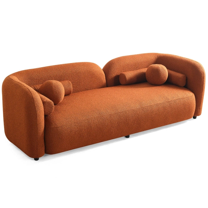 ARDEN CURVE LUXE UPHOLSTERED 3- SEATER SOFA