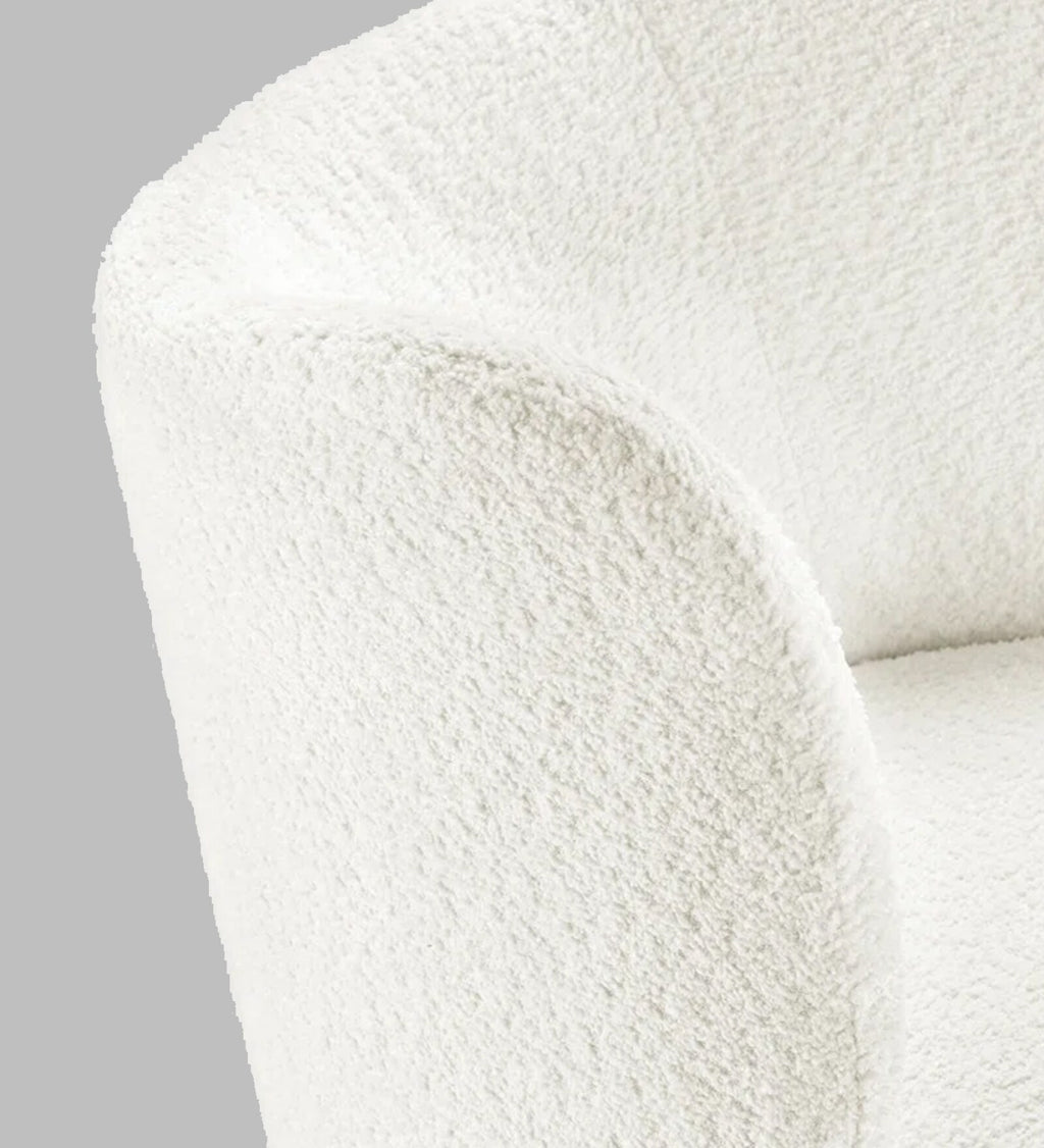 ARIA BOUCLE ACCENT LOUNGE CHAIR