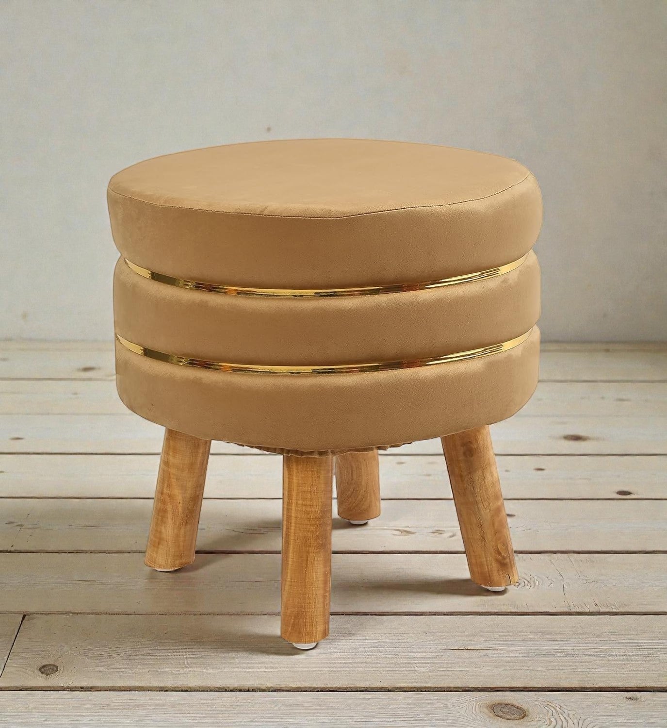 AURIC NEST LUXE ACCENT STOOL