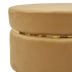 AURIC NEST LUXE ACCENT STOOL