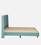AURORA TUFTED UPHOISTERED BED WITH WINGED HEADBOARD