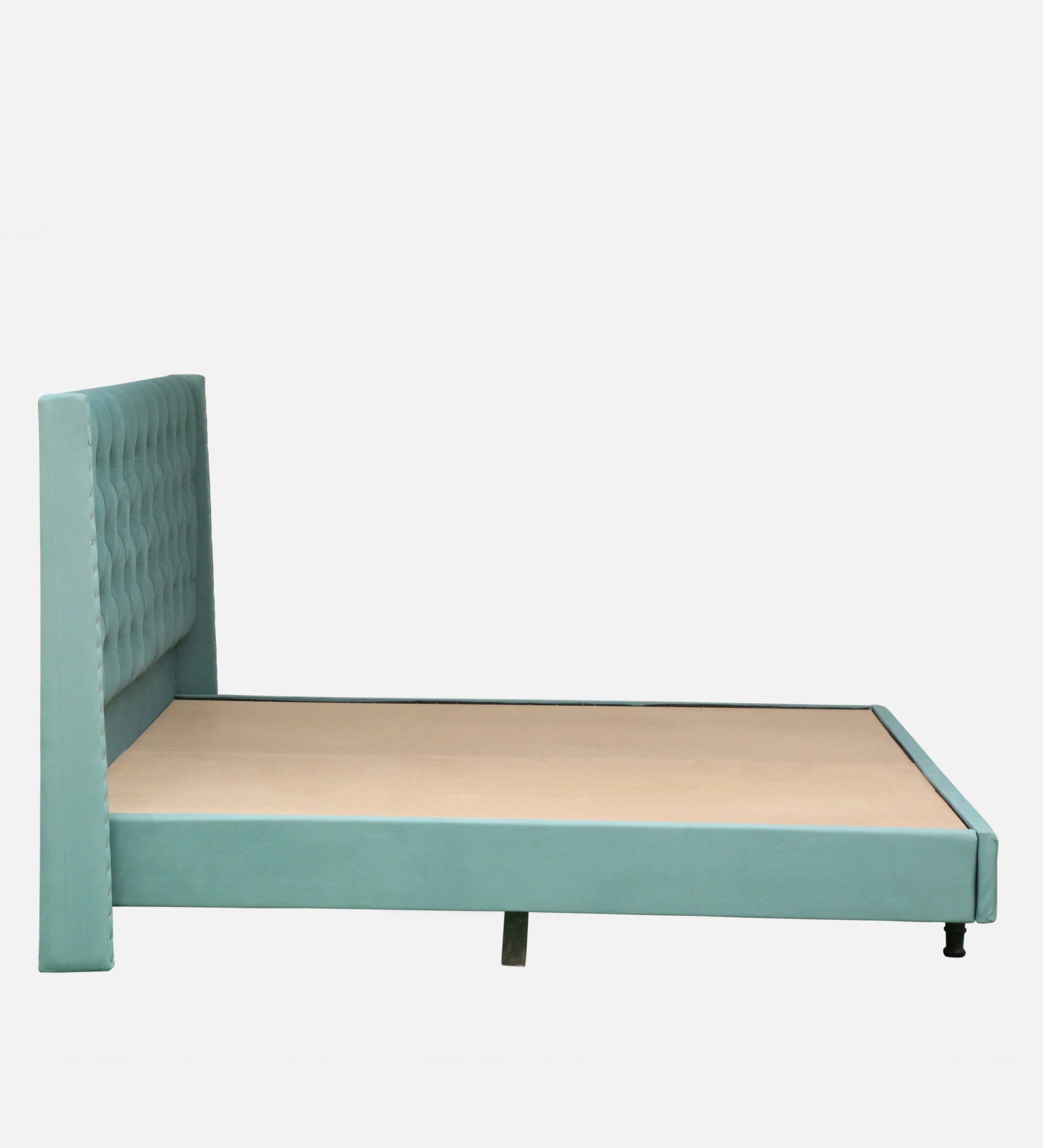 AURORA TUFTED UPHOISTERED BED WITH WINGED HEADBOARD
