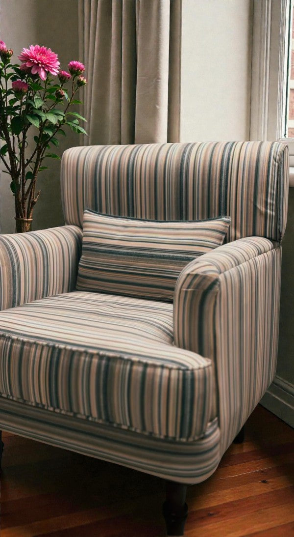 HUDSON CHECK ACCENT ARMCHAIR