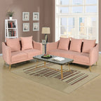 BLUSH HAVEN UPHOLSTERED SOFA SET