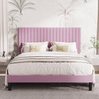BLUSH LINE UPHOLSTERED BED