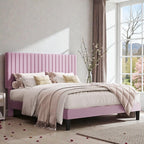 BLUSH LINE UPHOLSTERED BED