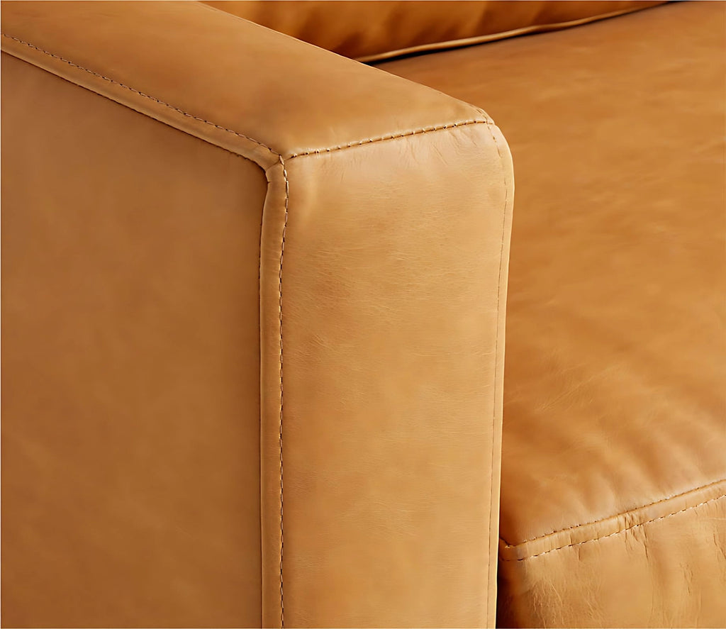 CAIRO LUXE LEATHER L-SHAPE SOFA
