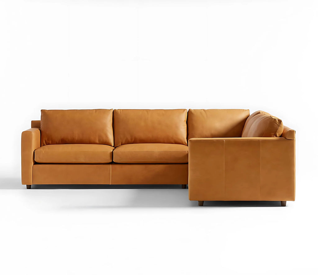 CAIRO LUXE LEATHER L-SHAPE SOFA
