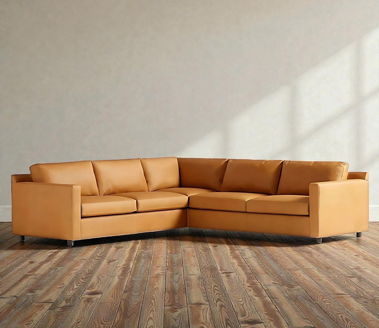 CAIRO LUXE LEATHER L-SHAPE SOFA