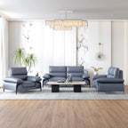CELESTIA LUXE 3+1+1 SOFA SET- WOODEN MANGO