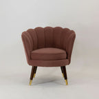 CLARA  SHELL LUXURY ACCENT CHAIR - Set of 2