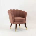 CLARA  SHELL LUXURY ACCENT CHAIR - Set of 2