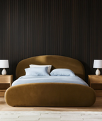 CLOUND ARC UPHOLSTERED BED