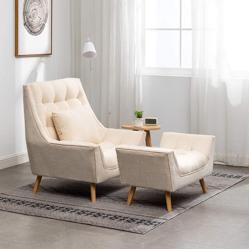 CLOUDREST LOUNGE CHAIR WITH OTTOMAN