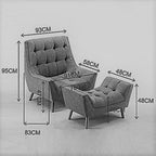 CLOUDREST LOUNGE CHAIR WITH OTTOMAN