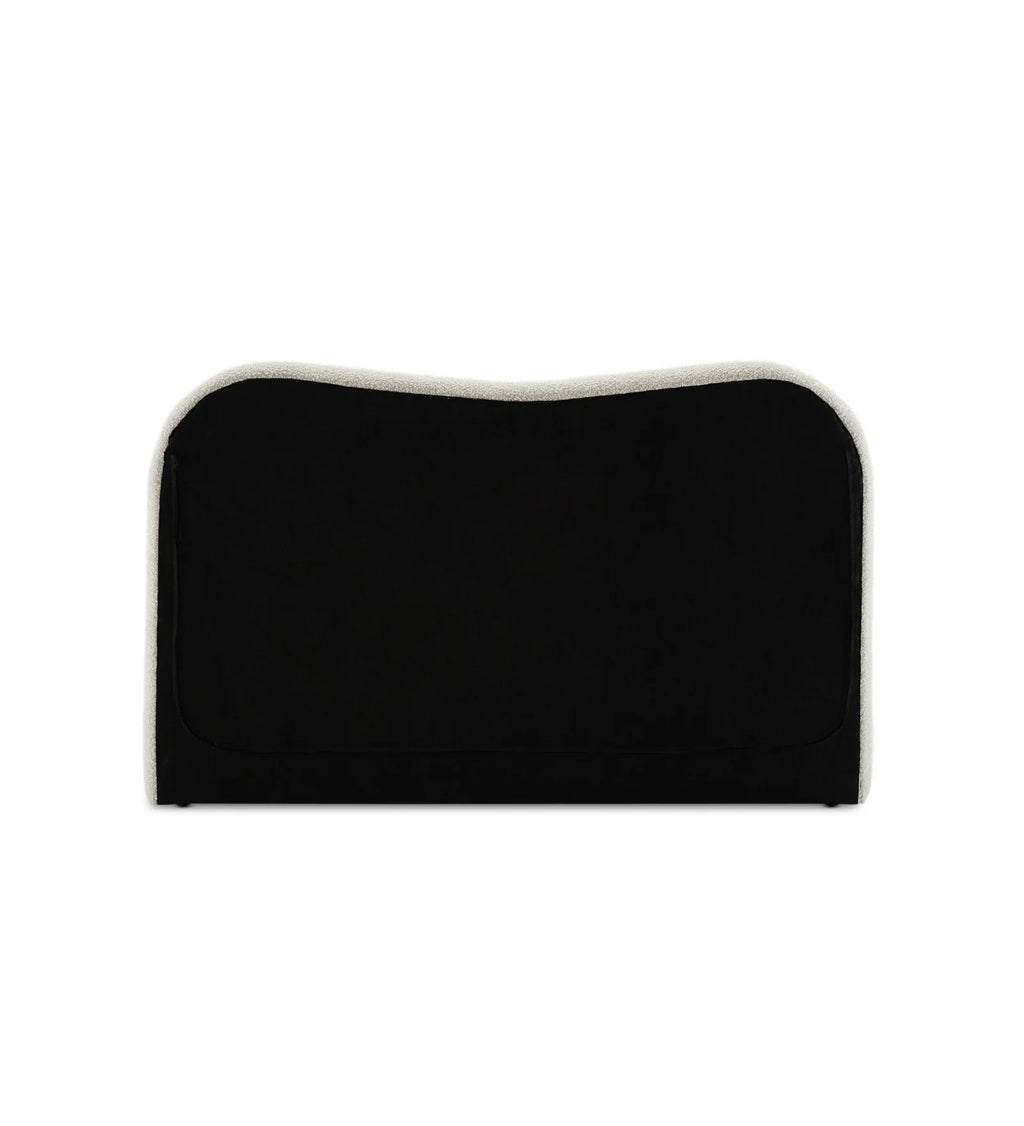 CLOUDA SOFT-CURVE UPHOLSTERED BED