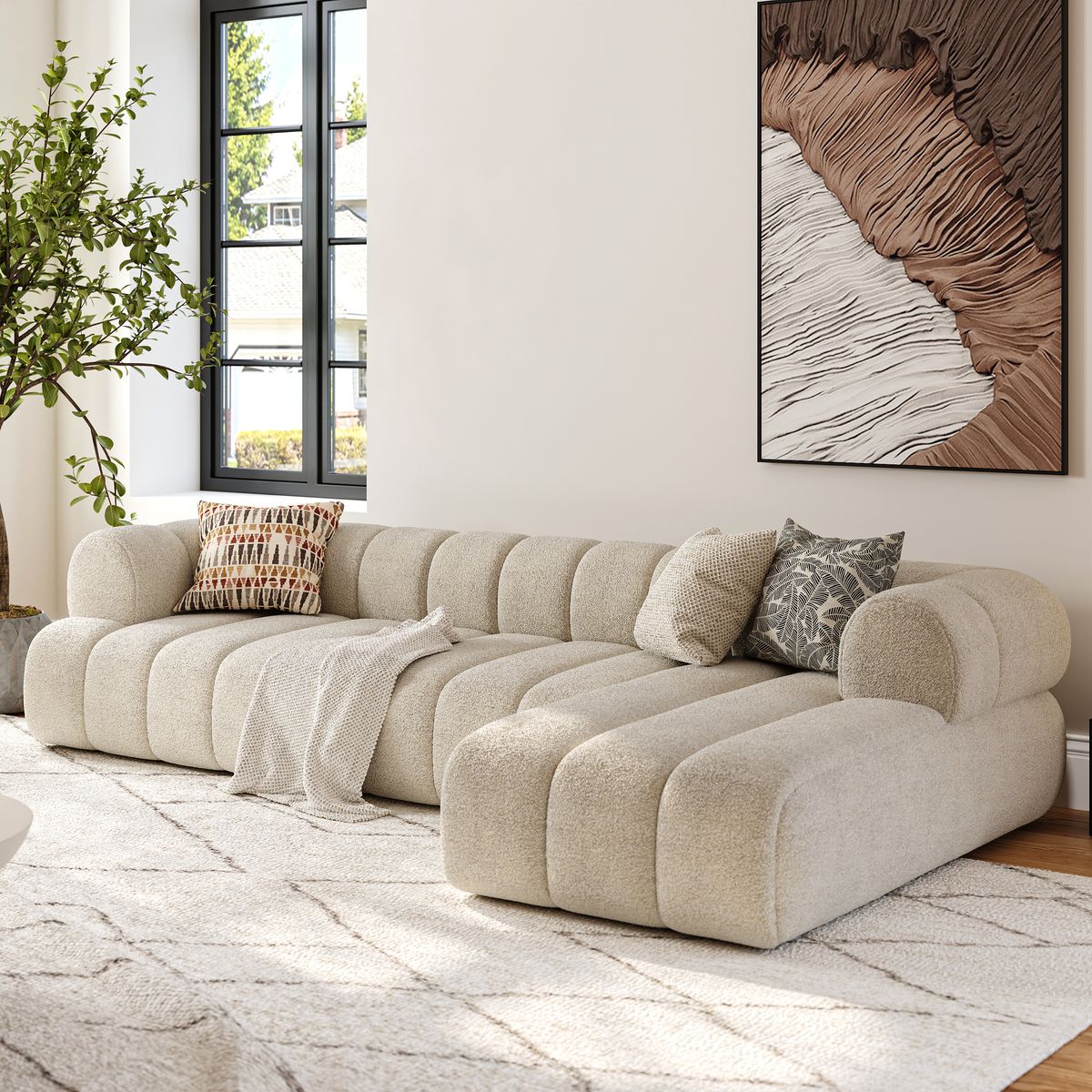 CLOUDFORM MODULAR SOFA 5 SEATER