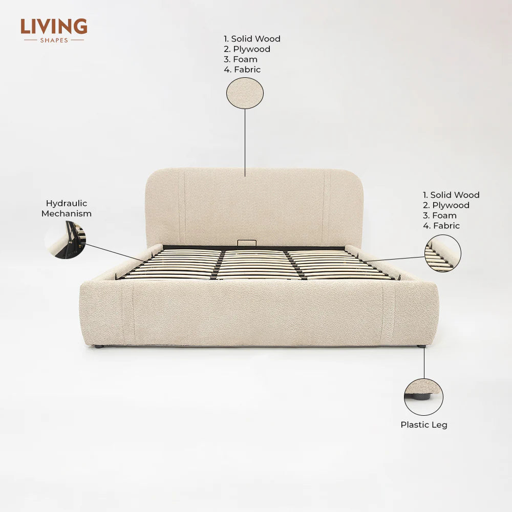 COCOON LUXE UPHOLSTERED BED