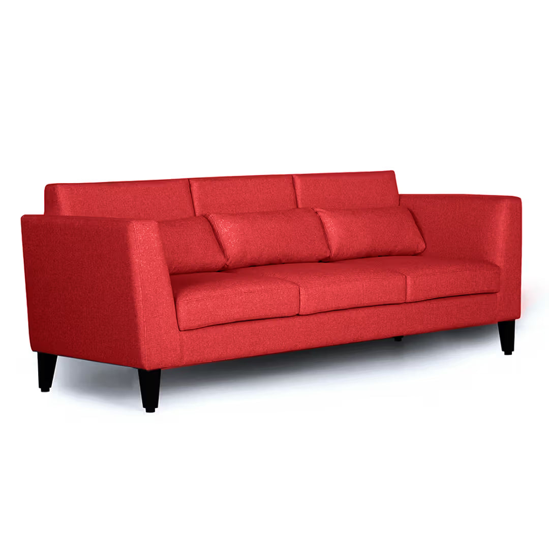 CRIMSON EDGE MODERN 3-SEATER SOFA