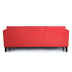 CRIMSON EDGE MODERN 3-SEATER SOFA