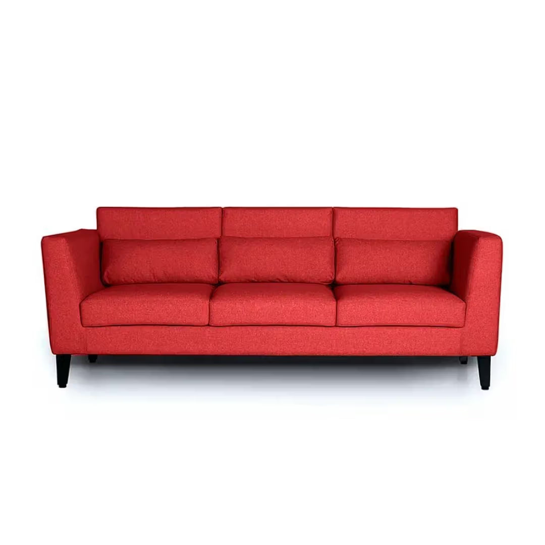 CRIMSON EDGE MODERN 3-SEATER SOFA
