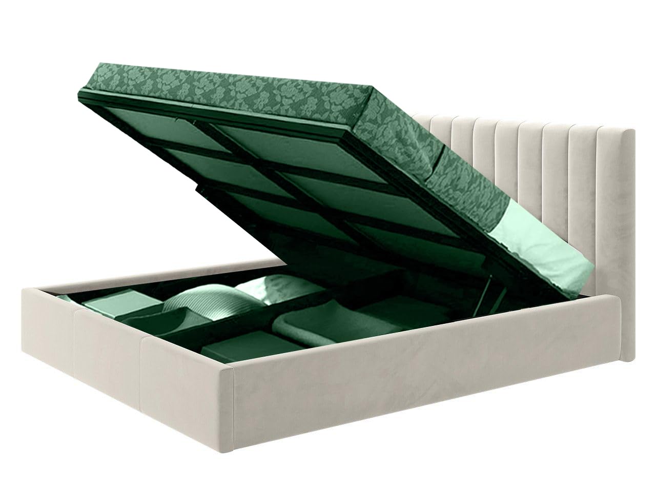 ELYSIAN VERTICAL UPHOLSTERED BED