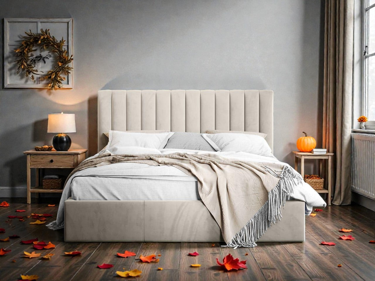 ELYSIAN VERTICAL UPHOLSTERED BED