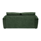 EVERETT PLUSH GREEN 2-SEATER SOFA