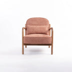 FOREST LUXE SOLID WOOD LOUNGE CHAIR