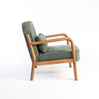 FOREST LUXE SOLID WOOD LOUNGE CHAIR