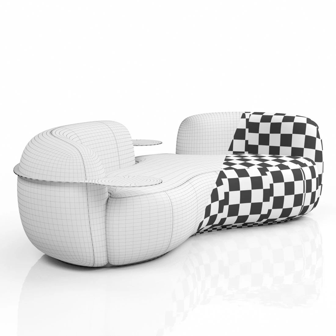 FORMA CURVE UPHOLSTERED SOFA