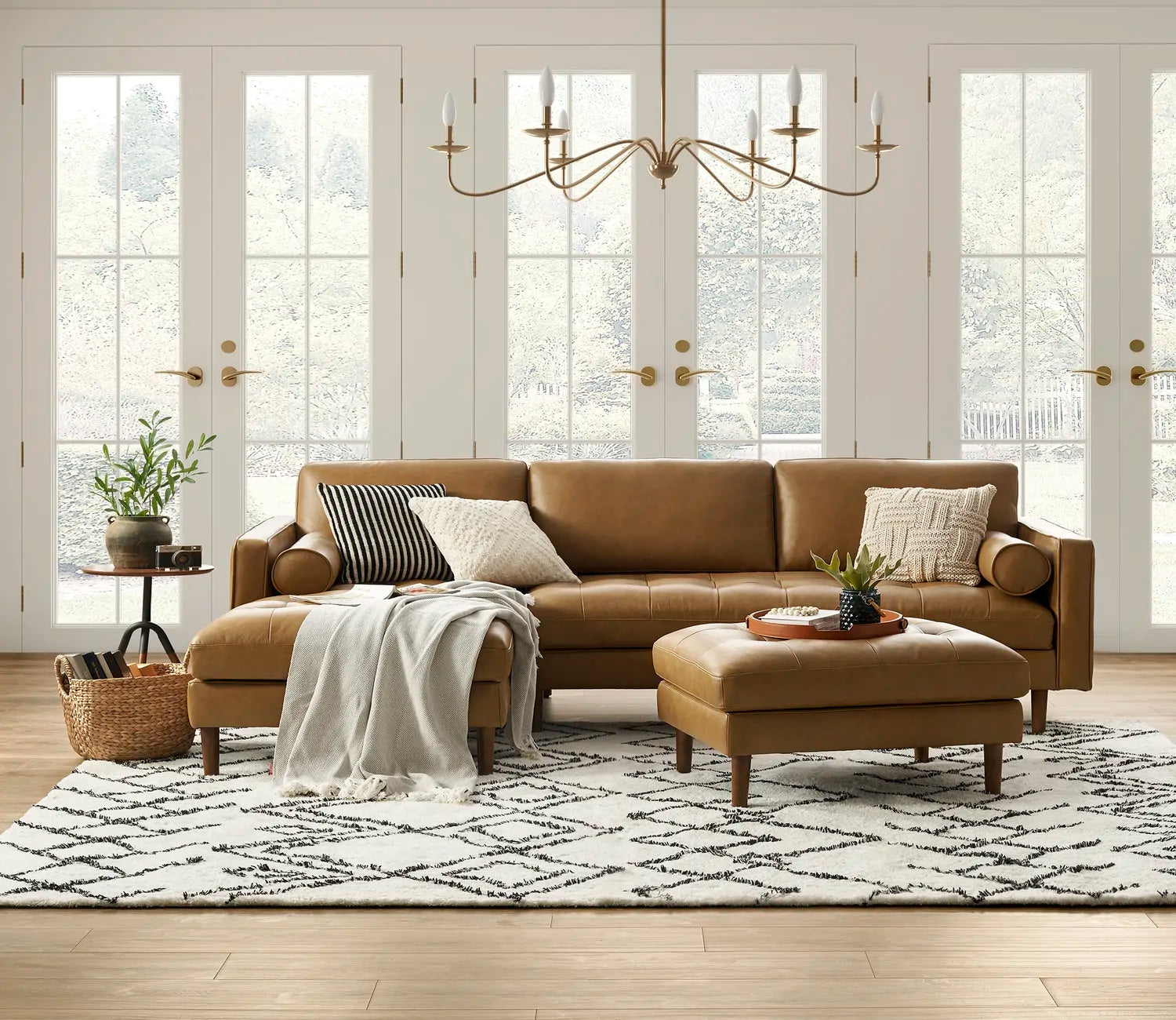 HARPER CLASSIC L-SHAPE CHAISE SOFA