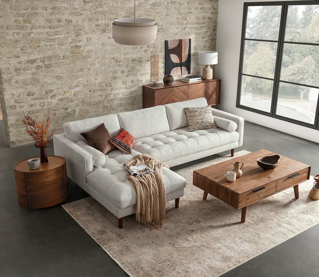 HARPER CLASSIC L-SHAPE CHAISE SOFA
