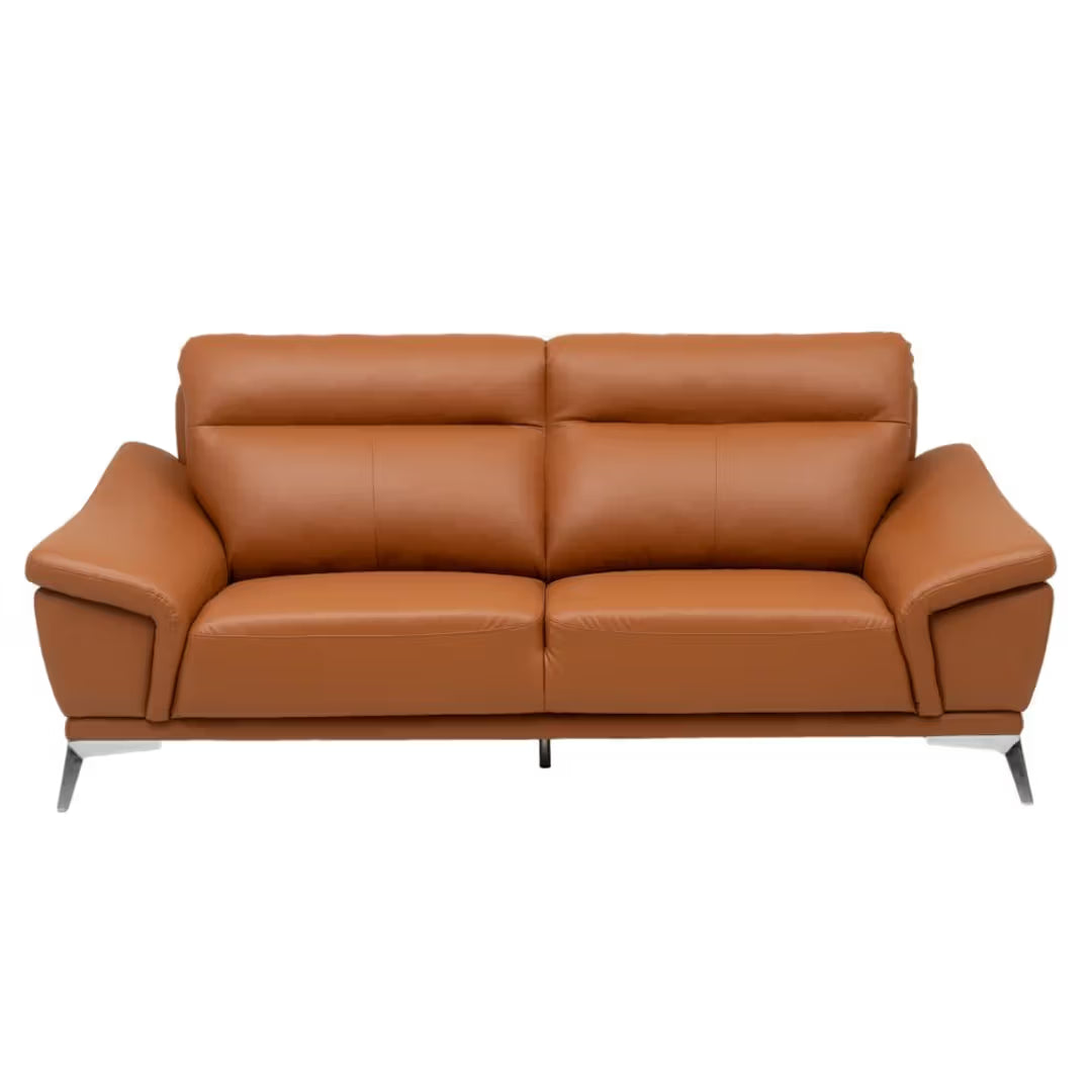 HARRINGTON LUXE TAN 3-SEATER SOFA