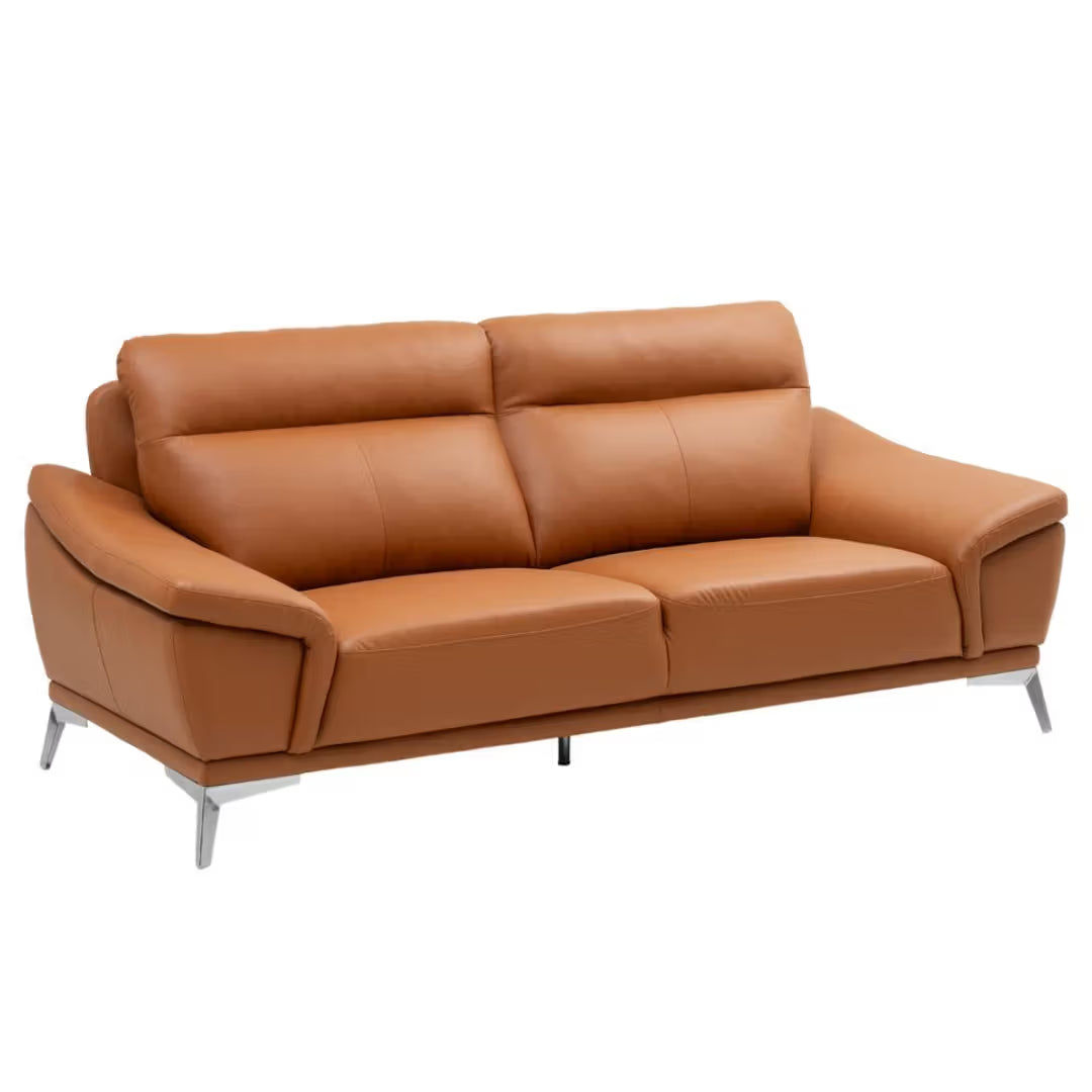 HARRINGTON LUXE TAN 3-SEATER SOFA