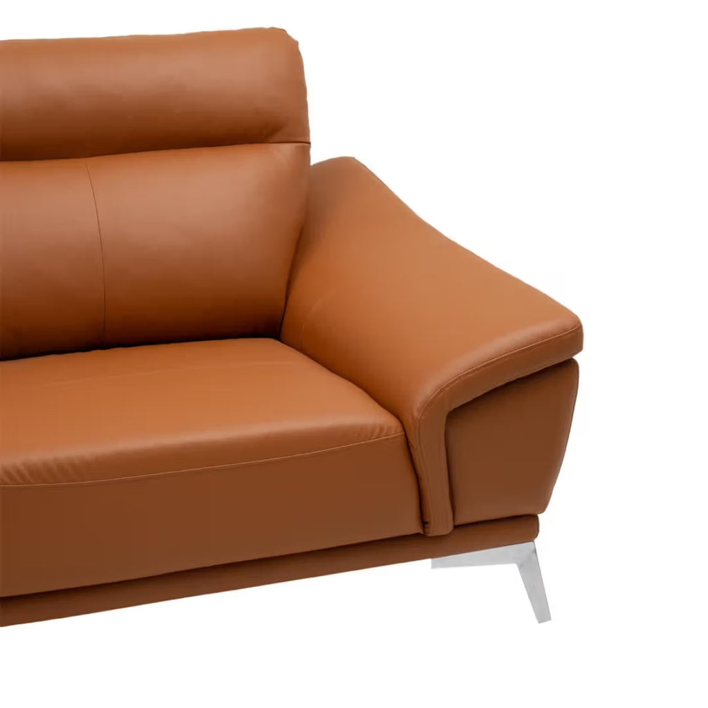 HARRINGTON LUXE TAN 3-SEATER SOFA