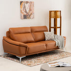 HARRINGTON LUXE TAN 3-SEATER SOFA