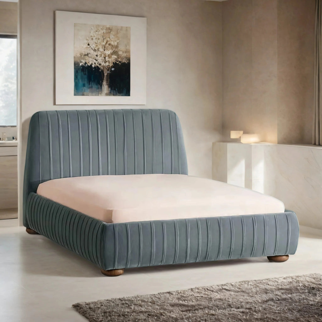 HAVEN CHANNEL UPHOLSTERED BED