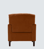 IMPERIAL CHESTERFIED TUFTED LEATHER ARMCHAIR