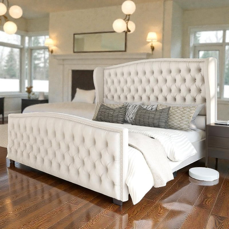 IMPERIAL ROUALE TUFTED UPHOLSTERED BED