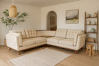 IVORY CLOUD LUXE L-SHAPE SOFA