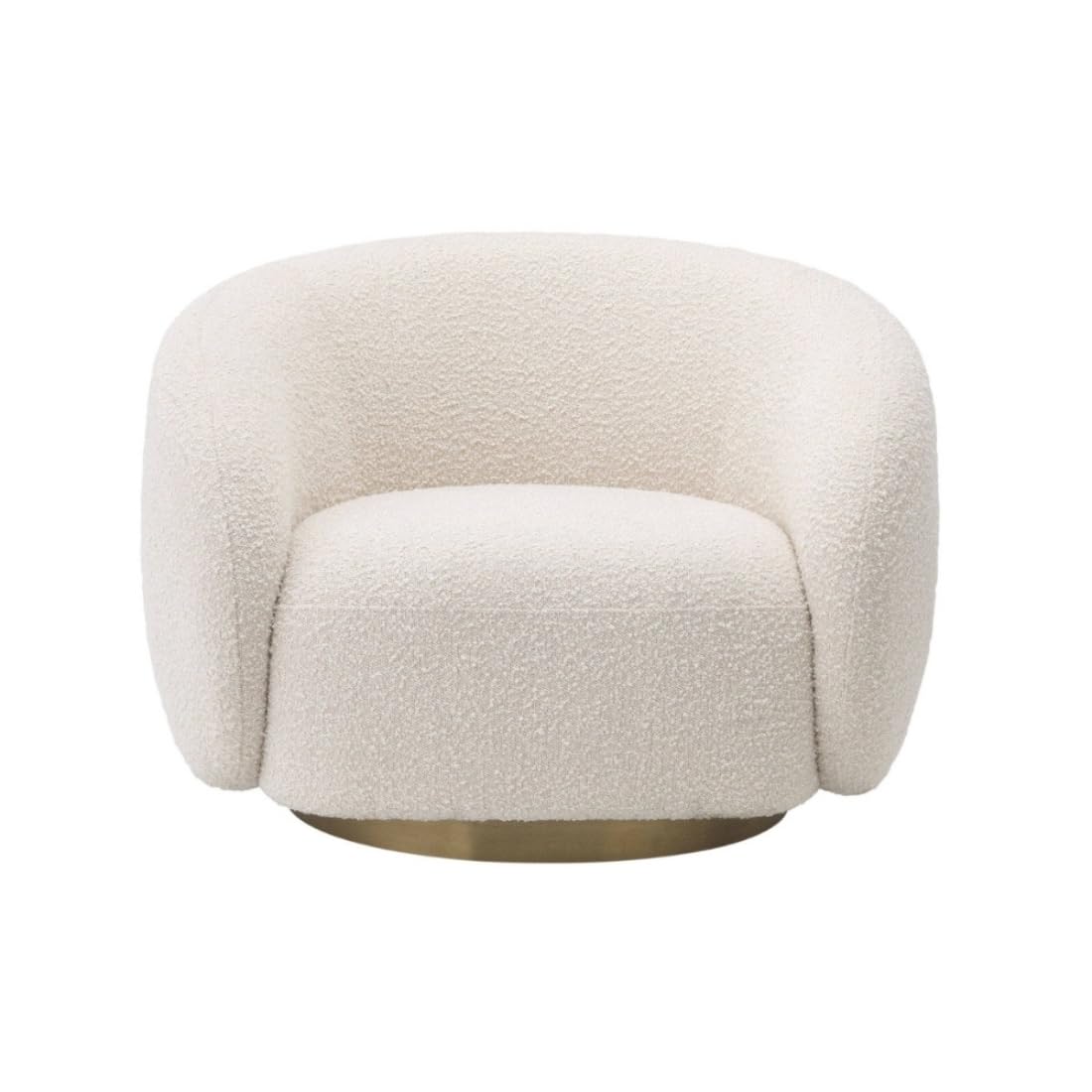 IVORY ORBIT ACCENT CHAIR